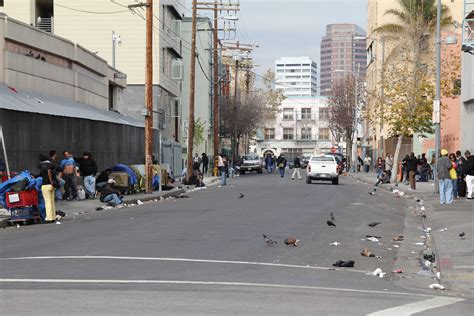 skid row in los angeles california